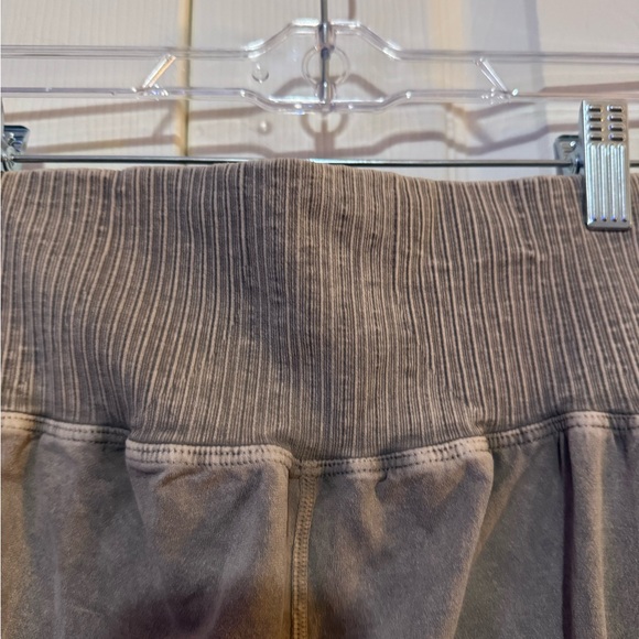 Free People Food Karma Brown/tan Wide-Leg Flare Stretchy Pants - Picture 4 of 6